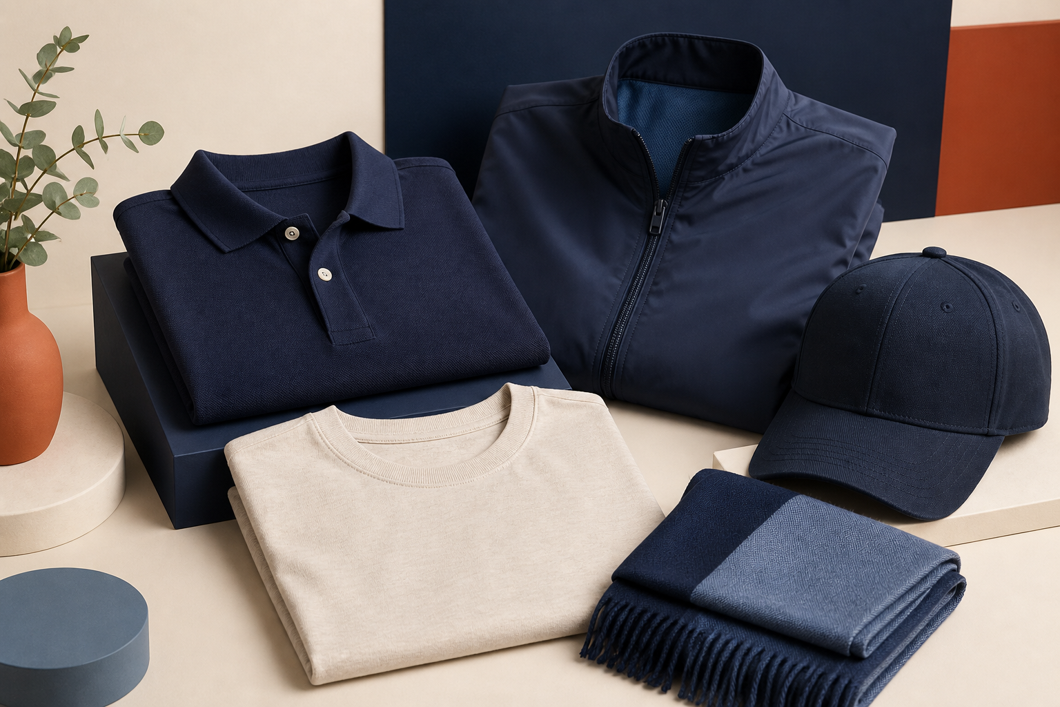 Custom polos, jackets, shirts, caps, and uniform apparel